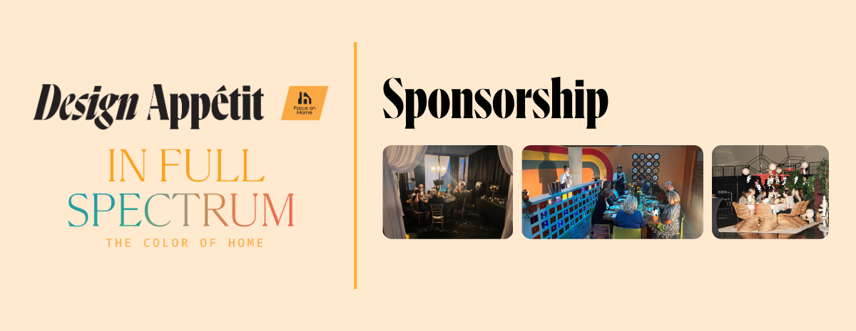 Design Appétit - Sponsorship Levels